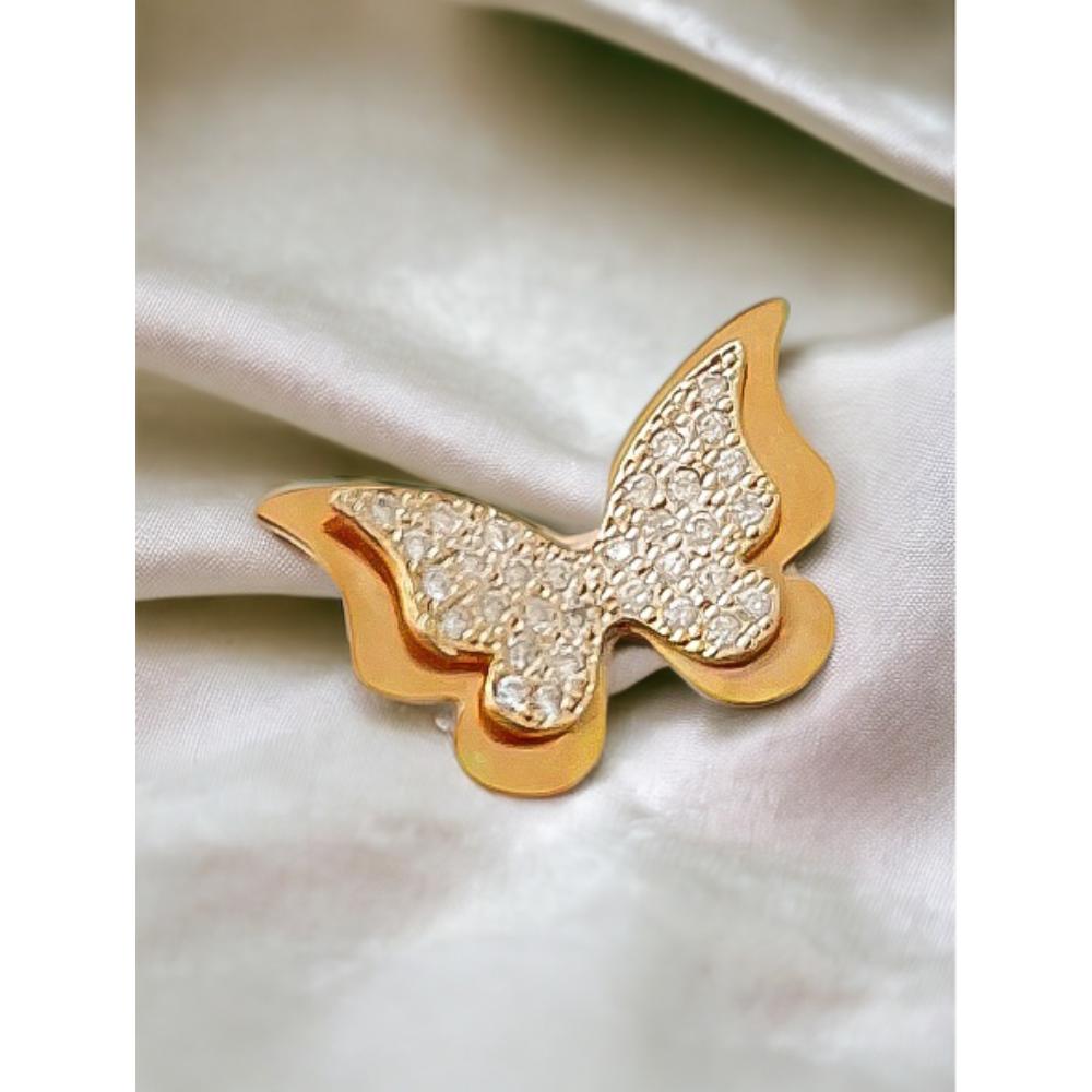 Pingente Borboleta com Diamantes