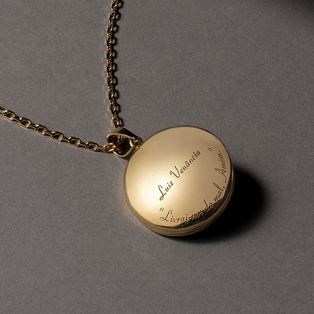 Relicário Redondo 20mm (M)