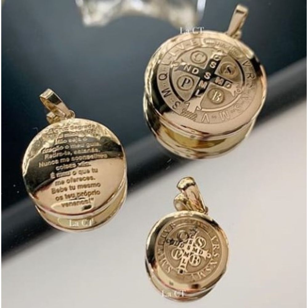 Relicário Redondo 25mm (G)