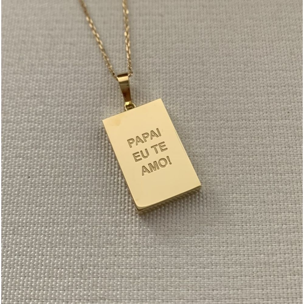 Relicário Retangular 20mm (M)