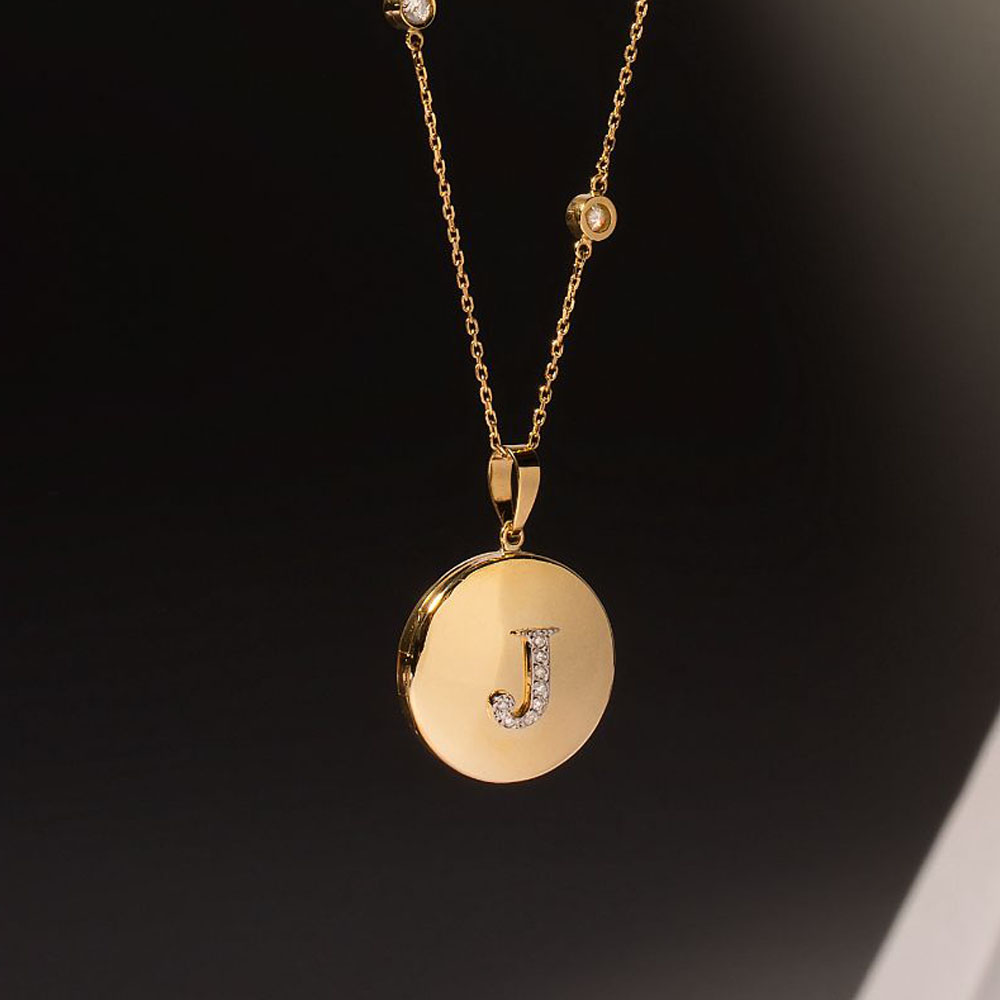 Corrente 70cm com 10 diamantes